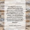 Abraham Joshua Heschel quote: “A religious man is a person who…”- at QuotesQuotesQuotes.com