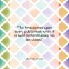 Abraham Lincoln quote: “The time comes upon every public man…”- at QuotesQuotesQuotes.com