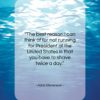 Adlai Stevenson quote: “The best reason I can think of…”- at QuotesQuotesQuotes.com