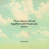Aeschylus quote: “God always strives together with those who…”- at QuotesQuotesQuotes.com
