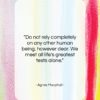 Agnes Macphail quote: “Do not rely completely on any other…”- at QuotesQuotesQuotes.com