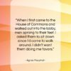 Agnes Macphail quote: “When I first came to the House…”- at QuotesQuotesQuotes.com