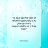 Alan Paton quote: “To give up the task of reforming…”- at QuotesQuotesQuotes.com