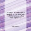 Alan Rickman quote: “Maverick is a word which appeals to…”- at QuotesQuotesQuotes.com