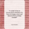 Albert Einstein quote: “In order to be an immaculate member…”- at QuotesQuotesQuotes.com
