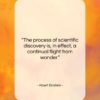 Albert Einstein quote: “The process of scientific discovery is, in…”- at QuotesQuotesQuotes.com