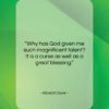 Albrecht Durer quote: “Why has God given me such magnificent…”- at QuotesQuotesQuotes.com