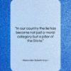 Alexander Solzehnitsyn quote: “In our country the lie has become…”- at QuotesQuotesQuotes.com