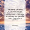 Alfred Adler quote: “The greater the feeling of inferiority that…”- at QuotesQuotesQuotes.com
