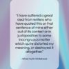 Alfred North Whitehead quote: “I have suffered a great deal from…”- at QuotesQuotesQuotes.com