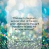 Alfred North Whitehead quote: “Philosophy begins in wonder. And, at the…”- at QuotesQuotesQuotes.com
