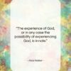 Alice Walker quote: “The experience of God, or in any…”- at QuotesQuotesQuotes.com