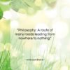 Ambrose Bierce quote: “Philosophy: A route of many roads leading…”- at QuotesQuotesQuotes.com