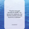 Anacharsis quote: “The first draught serveth for health, the…”- at QuotesQuotesQuotes.com