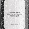 Anatole France quote: “Of all the sexual aberrations, chastity is…”- at QuotesQuotesQuotes.com