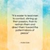 Andre Gide quote: “It is easier to lead men to…”- at QuotesQuotesQuotes.com