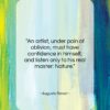 Auguste Renoir quote: “An artist, under pain of oblivion, must…”- at QuotesQuotesQuotes.com