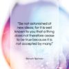 Baruch Spinoza quote: “Be not astonished at new ideas; for…”- at QuotesQuotesQuotes.com