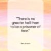 Ben Jonson quote: “There is no greater hell than to…”- at QuotesQuotesQuotes.com