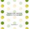 Bertolt Brecht quote: “Hungry man, reach for the book: it…”- at QuotesQuotesQuotes.com
