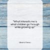 Beverly Cleary quote: “What interests me is what children go…”- at QuotesQuotesQuotes.com
