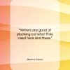Beverly Cleary quote: “Writers are good at plucking out what…”- at QuotesQuotesQuotes.com
