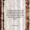 Blaise Pascal quote: “It is natural for the mind to…”- at QuotesQuotesQuotes.com