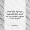 Blaise Pascal quote: “Jesus is the God whom we can…”- at QuotesQuotesQuotes.com