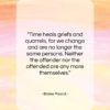 Blaise Pascal quote: “Time heals griefs and quarrels, for we…”- at QuotesQuotesQuotes.com
