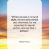 Blaise Pascal quote: “When we see a natural style, we…”- at QuotesQuotesQuotes.com