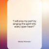 Bobby Womack quote: “I will play my part by singing…”- at QuotesQuotesQuotes.com