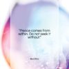 Buddha quote: “Peace comes from within. Do not seek…”- at QuotesQuotesQuotes.com
