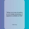 Carl Jung quote: “When an inner situation is not made…”- at QuotesQuotesQuotes.com