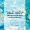 Carl Sandburg quote: “Nearly all the best things that came…”- at QuotesQuotesQuotes.com