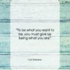 Cat Stevens quote: “To be what you want to be…”- at QuotesQuotesQuotes.com
