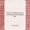 Cesare Pavese quote: “The art of living is the art…”- at QuotesQuotesQuotes.com