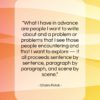 Chaim Potok quote: “What I have in advance are people…”- at QuotesQuotesQuotes.com