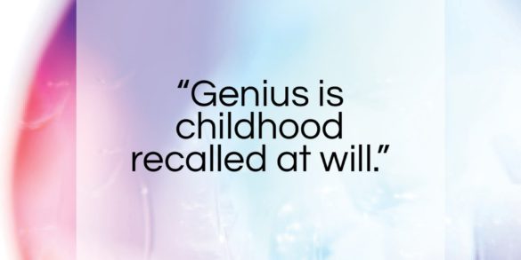 Charles Baudelaire quote: “Genius is childhood recalled at will…”- at QuotesQuotesQuotes.com