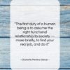 Charlotte Perkins Gilman quote: “The first duty of a human being…”- at QuotesQuotesQuotes.com