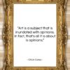 Chick Corea quote: “Art is a subject that is inundated…”- at QuotesQuotesQuotes.com