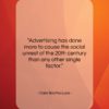 Clare Boothe Luce quote: “Advertising has done more to cause the…”- at QuotesQuotesQuotes.com