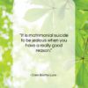 Clare Boothe Luce quote: “It is matrimonial suicide to be jealous…”- at QuotesQuotesQuotes.com