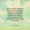 Corazon Aquino quote: “Reconciliation should be accompanied by justice, otherwise…”- at QuotesQuotesQuotes.com
