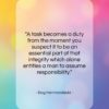 Dag Hammarskjold quote: “A task becomes a duty from the…”- at QuotesQuotesQuotes.com
