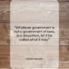 Daniel Webster quote: “Whatever government is not a government of…”- at QuotesQuotesQuotes.com