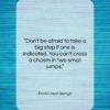 David Lloyd George quote: “Don’t be afraid to take a big…”- at QuotesQuotesQuotes.com