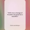 David Lloyd George quote: “With me a change of trouble is…”- at QuotesQuotesQuotes.com