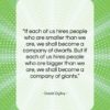 David Ogilvy quote: “If each of us hires people who…”- at QuotesQuotesQuotes.com