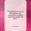 Demosthenes quote: “The best protection for the people is…”- at QuotesQuotesQuotes.com