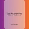 Deng Xiaoping quote: “Poverty is not socialism. To be rich…”- at QuotesQuotesQuotes.com